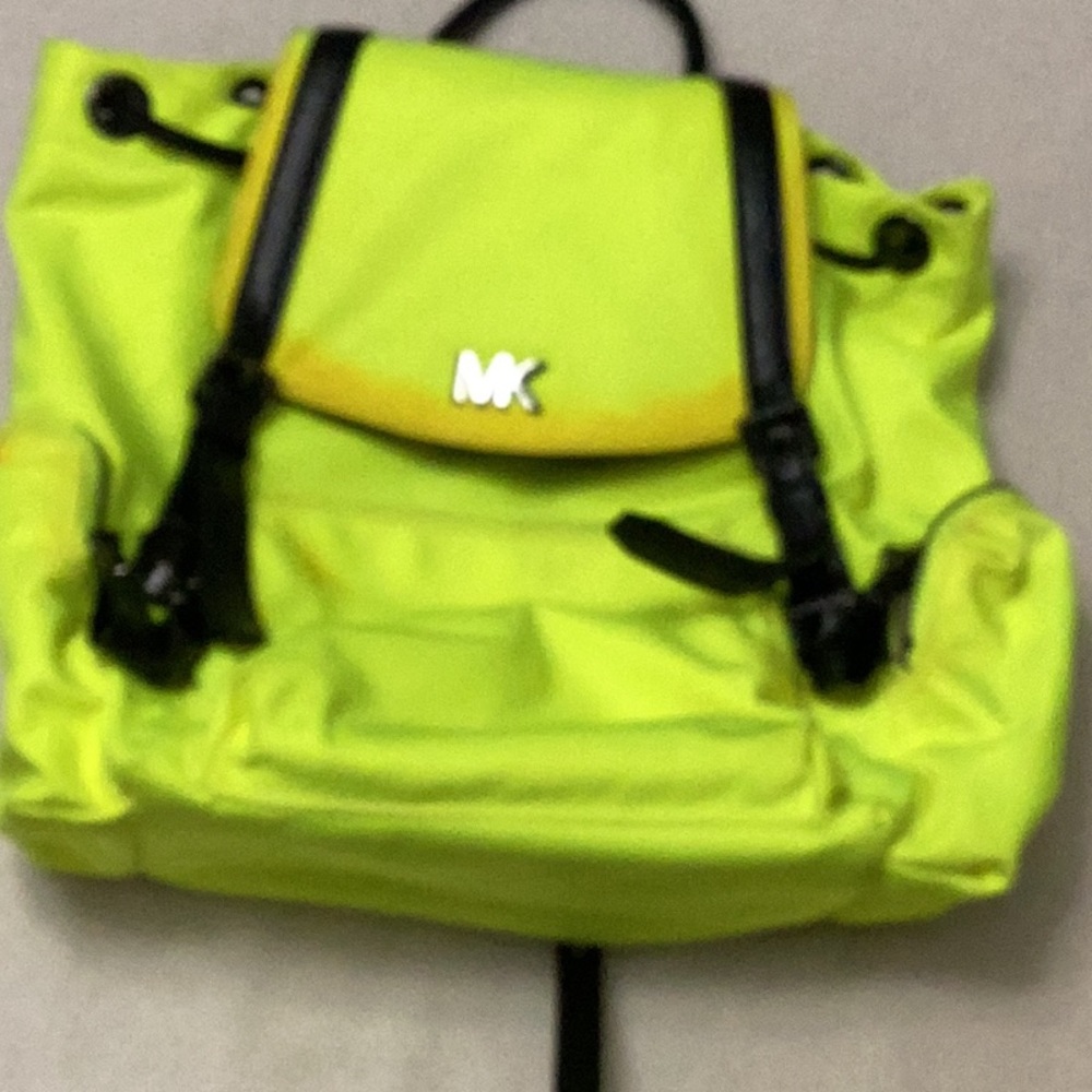 Michael Kors Vibrant Yellow women Backpack